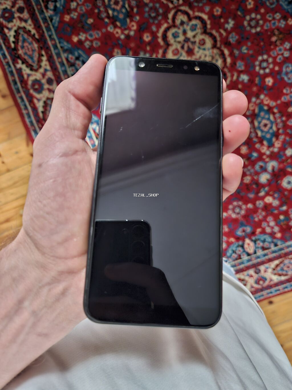 Samsung Galaxy A6, 32 GB, rəng - Qara, İki sim kartlı