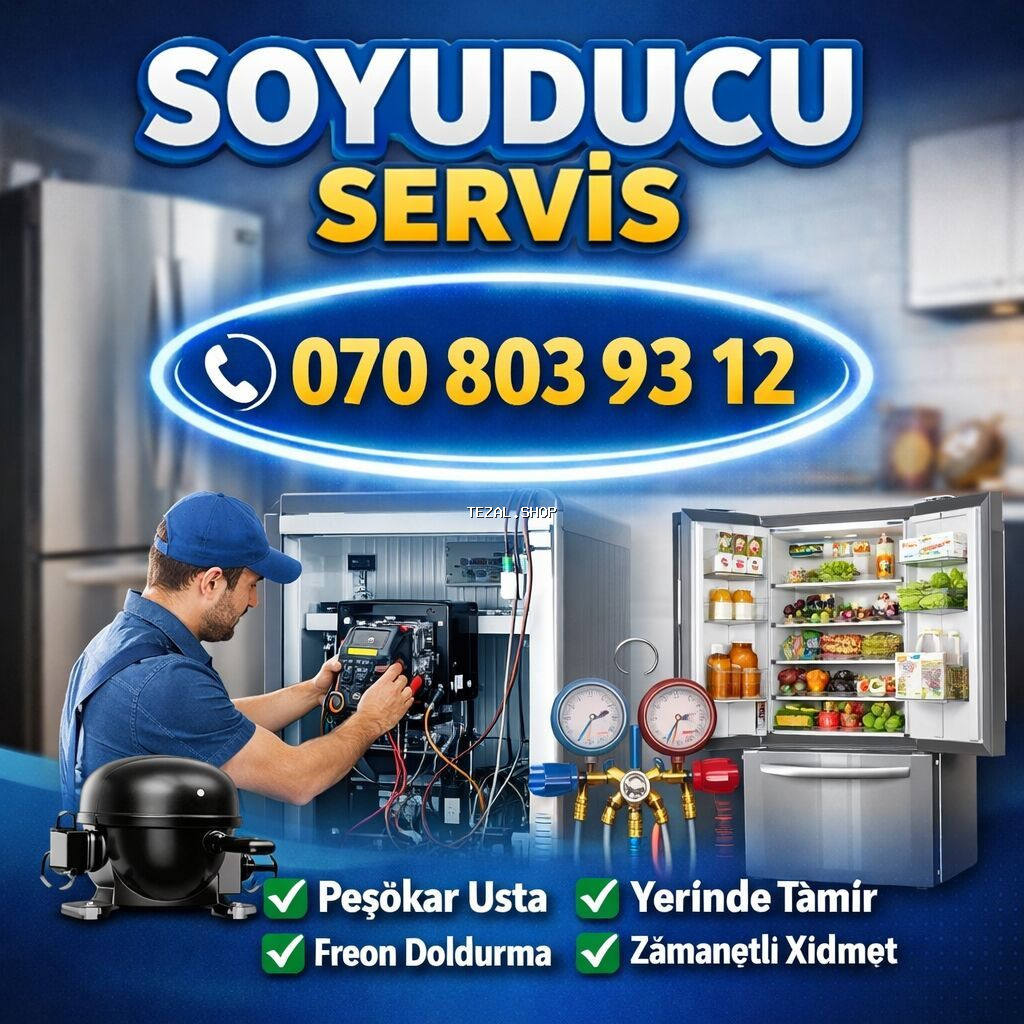 Soyuducu servis | xaladenik ustasi |070 803 93 12 soyuducu ustası |