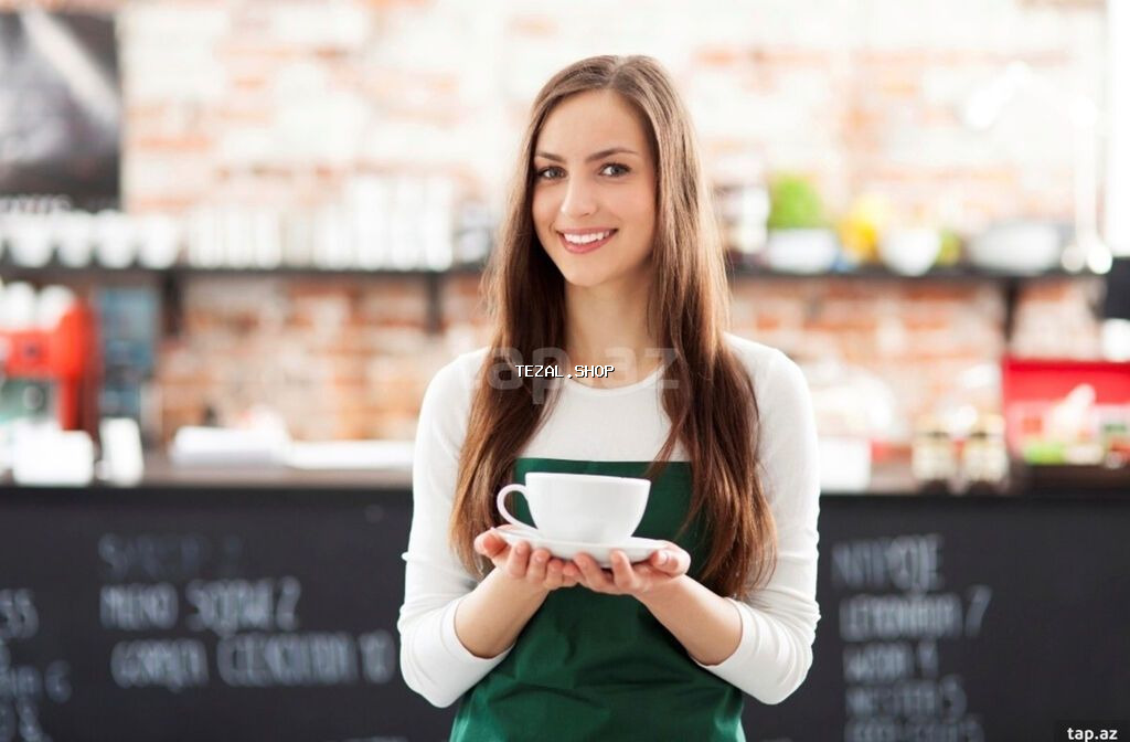 Ofisiant tələb olunur, Kafe, Gündəlik ödəniş