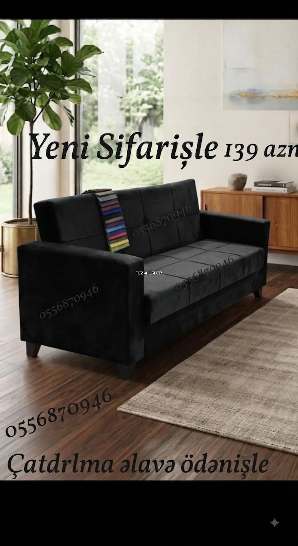 Divan, Yeni, Açılan, Bazalı, Parça, Ödənişli çatdırılma - şəkil 2