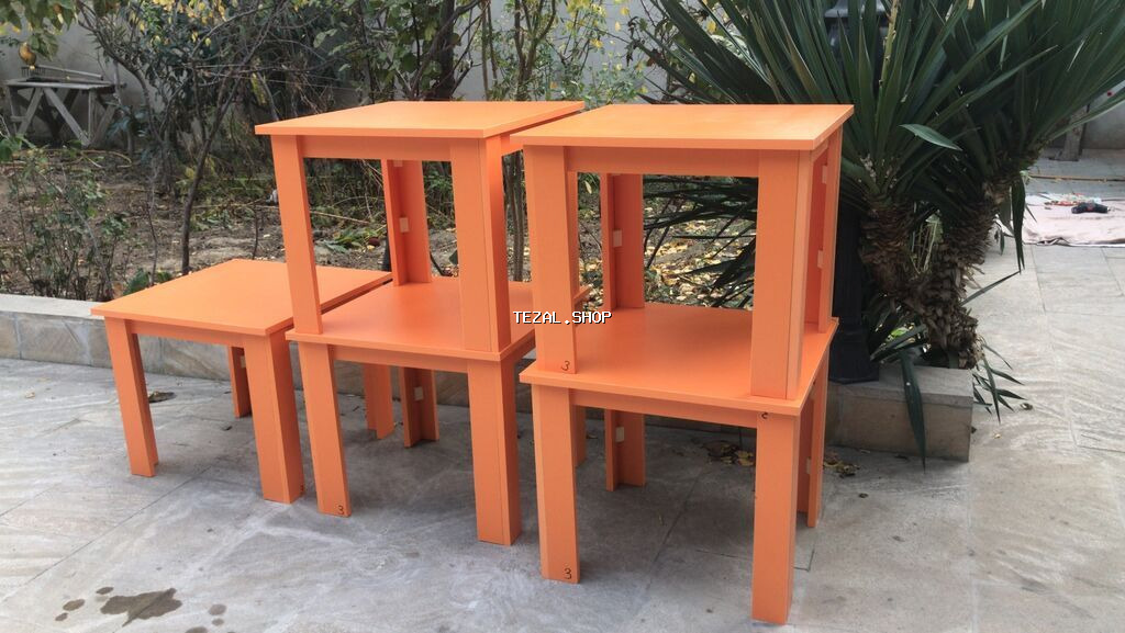 Oğlan və qız üçün, Yeni, Siyirməsiz, Bağça masası, Stulsuz