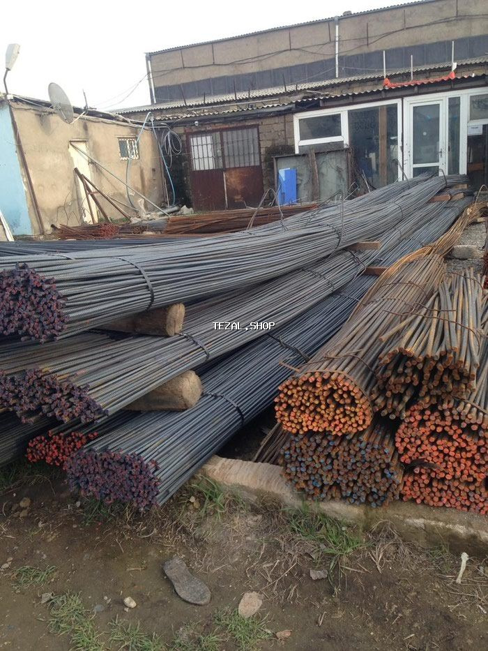 Armatur 12 lik 6 metre 0.78-0.85 qepik. ------- Zavod 500 marka Tonu - şəkil 2