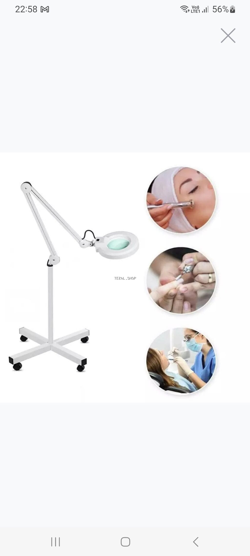 Led lupa lampa teze agzi bagli qutuda 70