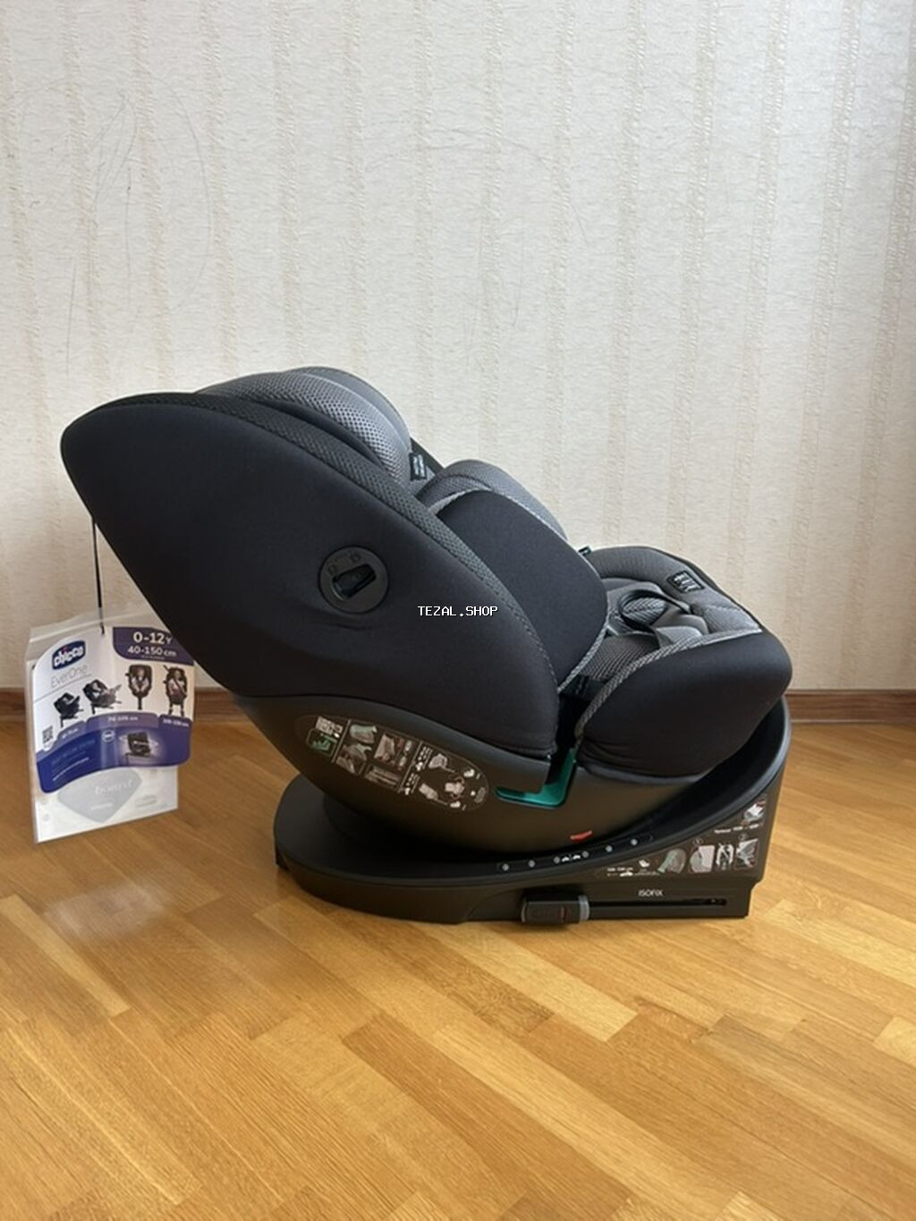Chicco EverOne i-size 360° fırlanan uşaq avtomobil oturacağı 700 - şəkil 2