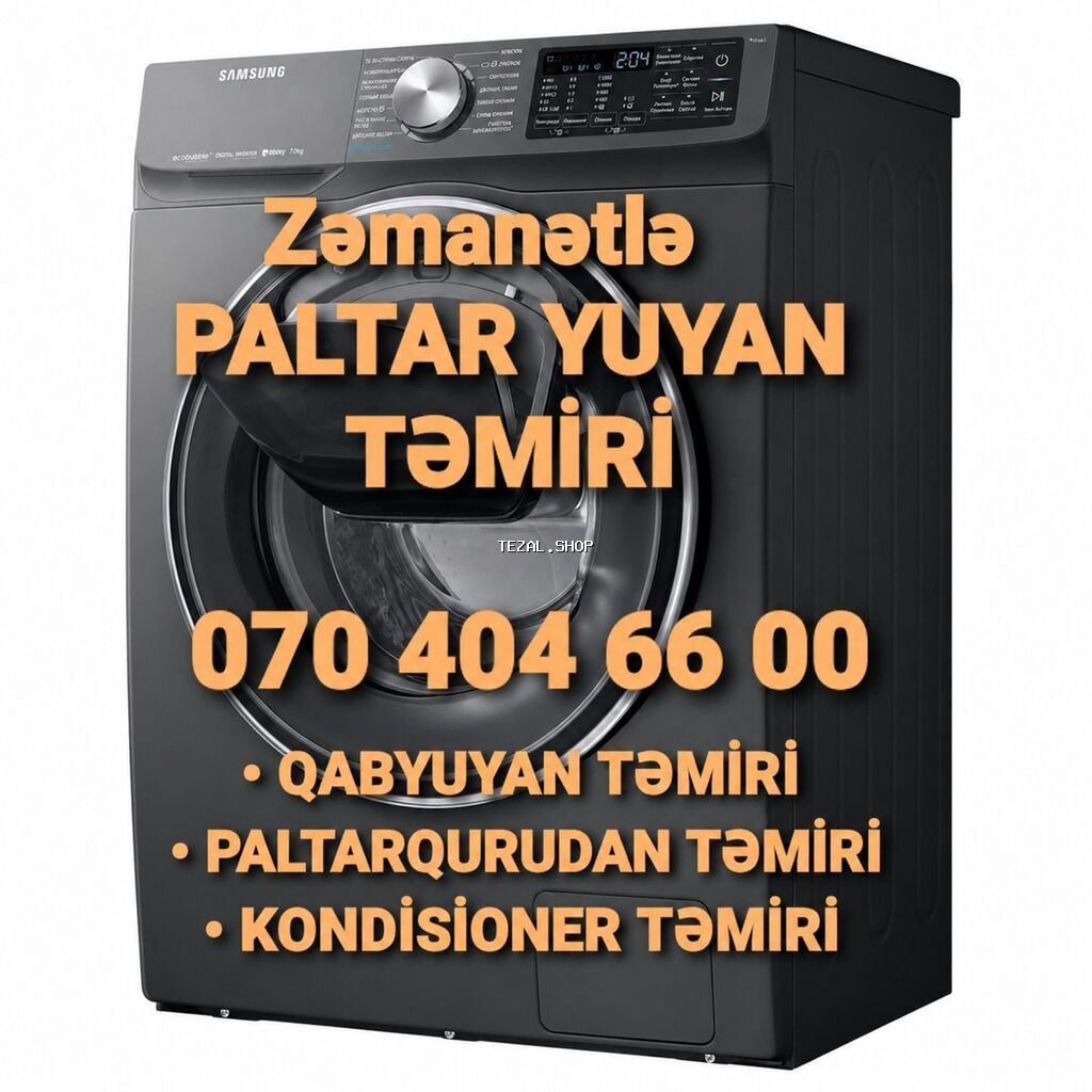 Qurutma.Paltarqurudan təmiri.Paltaryuyan maşınların təmiri