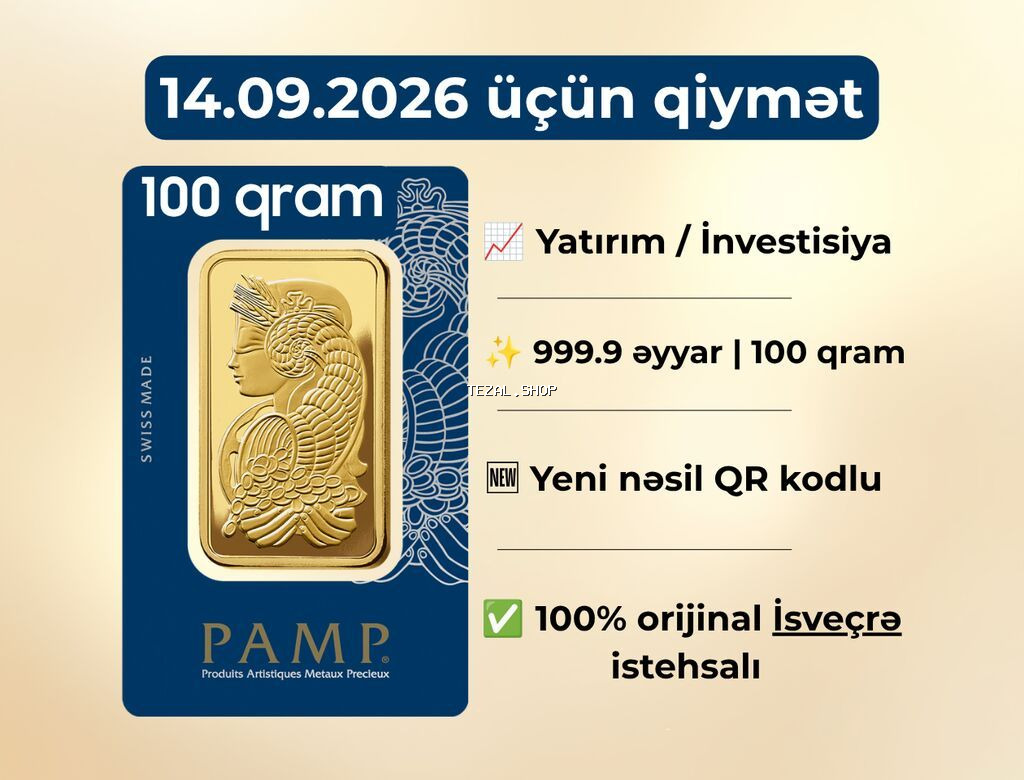 QİYMƏT ENDİRİLDİ! PAMP qızıl (50 qram) Https://wa.me/994504358525 Bakı — TezAl.shop