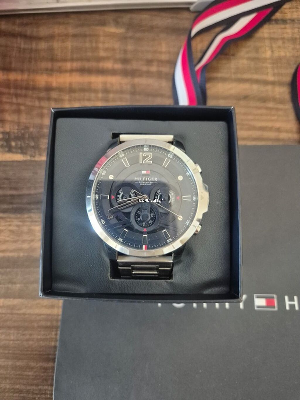 Yeni, Qol saatı, Tommy Hilfiger, rəng - Qara