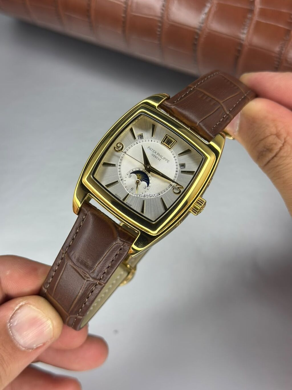 Yeni, Qol saatı, Patek Phillipe, rəng - Göy - şəkil 2
