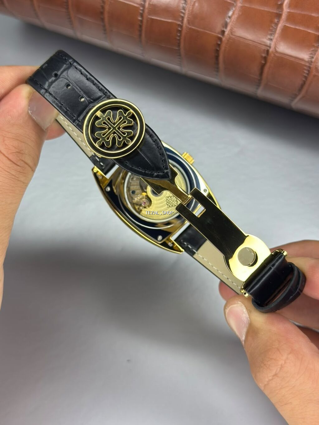 Yeni, Qol saatı, Patek Phillipe, rəng - Göy - şəkil 4