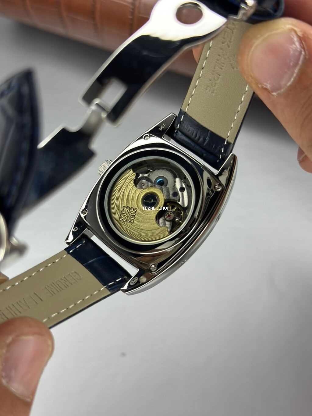 Yeni, Qol saatı, Patek Phillipe, rəng - Göy - şəkil 5