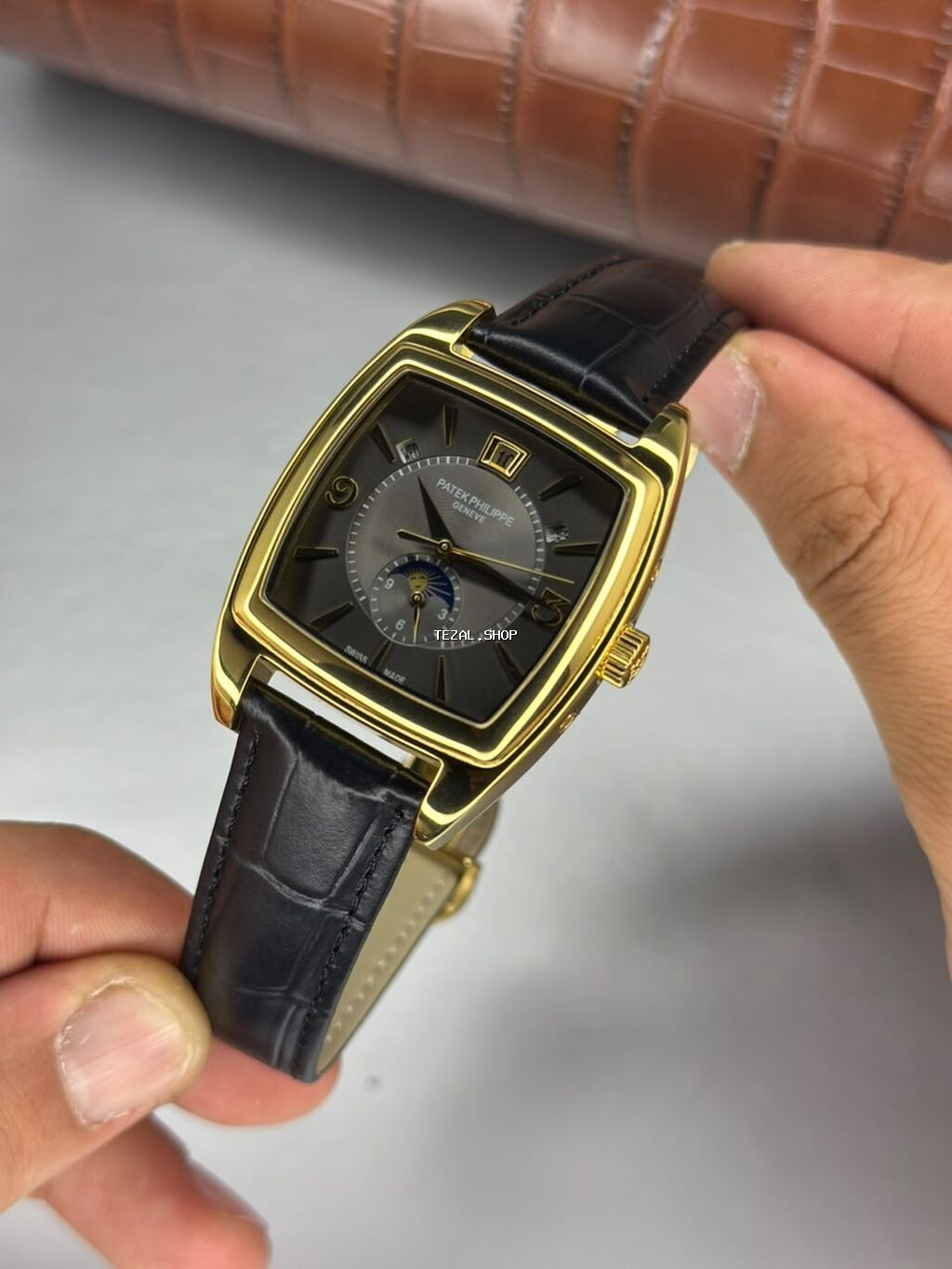 Yeni, Qol saatı, Patek Phillipe, rəng - Qızılı - şəkil 3