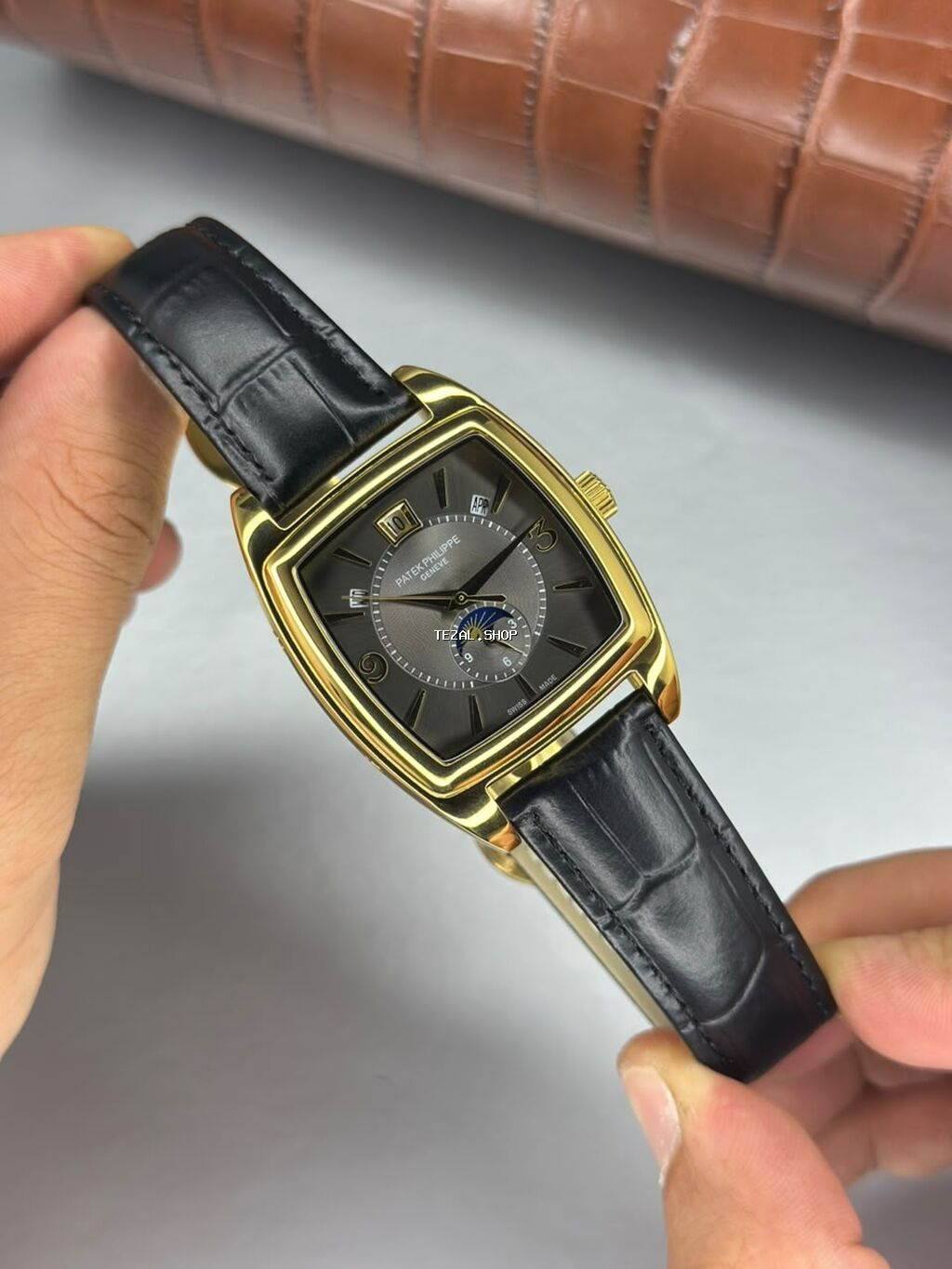 Yeni, Qol saatı, Patek Phillipe, rəng - Qızılı - şəkil 5