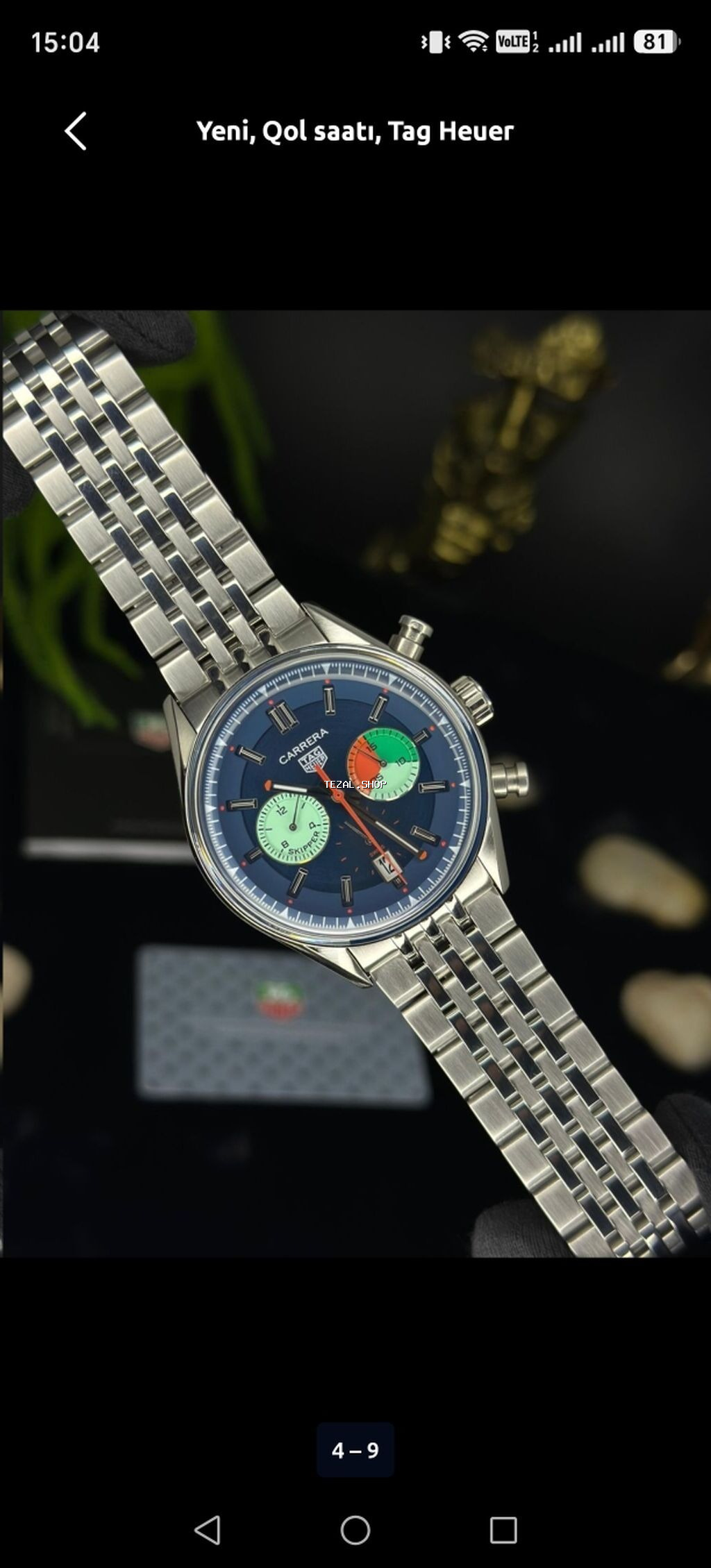 Yeni, Qol saatı, Tag Heuer