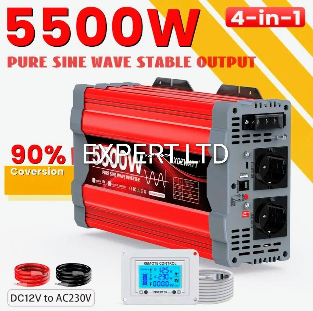 Yeni Inverter, 100-300 Vt, 12 - 220 volt, Rayonlara çatdırılma - şəkil 5