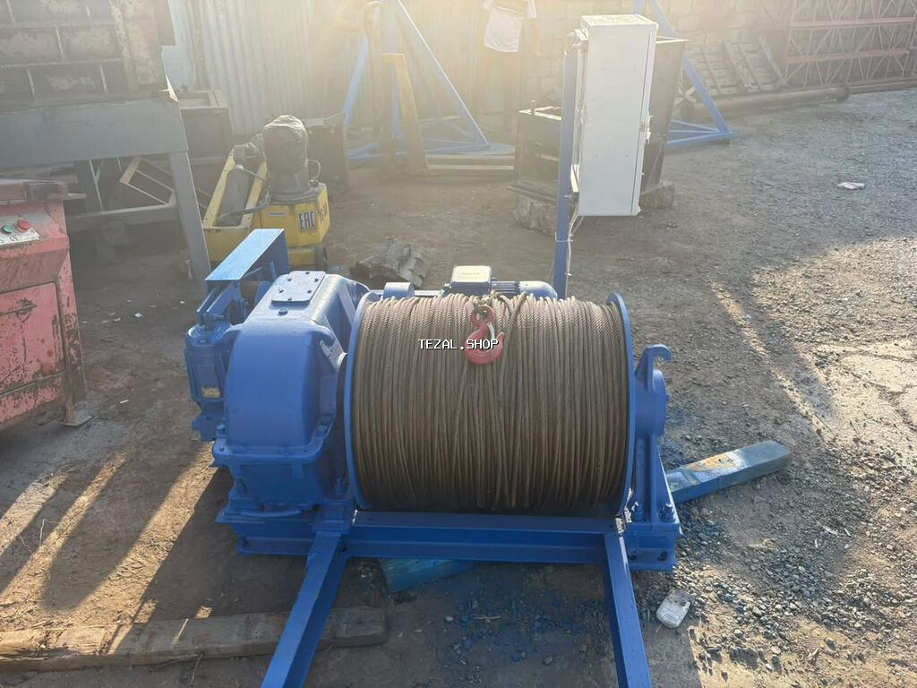 Kabel yığan avadanlıq.1000 metr tros ilə birlikdə.təzədir.Kabel