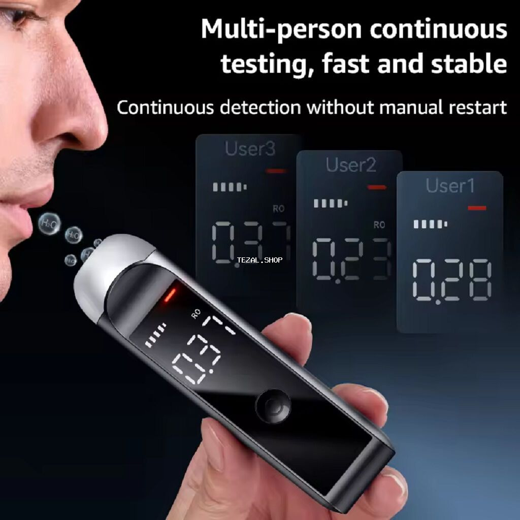 Alkotester – yüksək dəqiqlikli, ağıllı sensorlu nəfəs analizatoru - şəkil 3