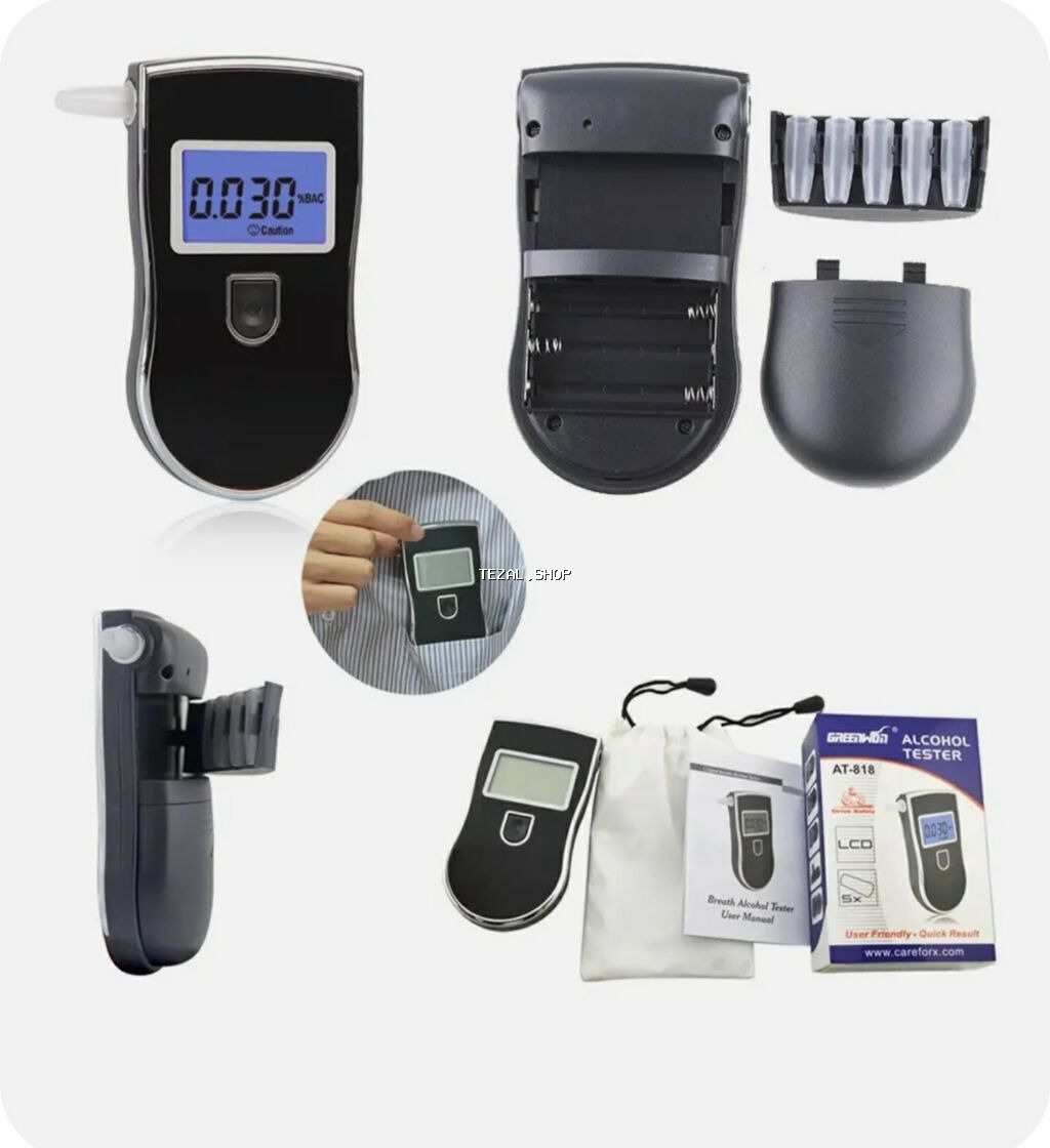 Alkotester Model: GREENWON AT-818 -Ağıllı mikro çip nəzarəti daha - şəkil 3