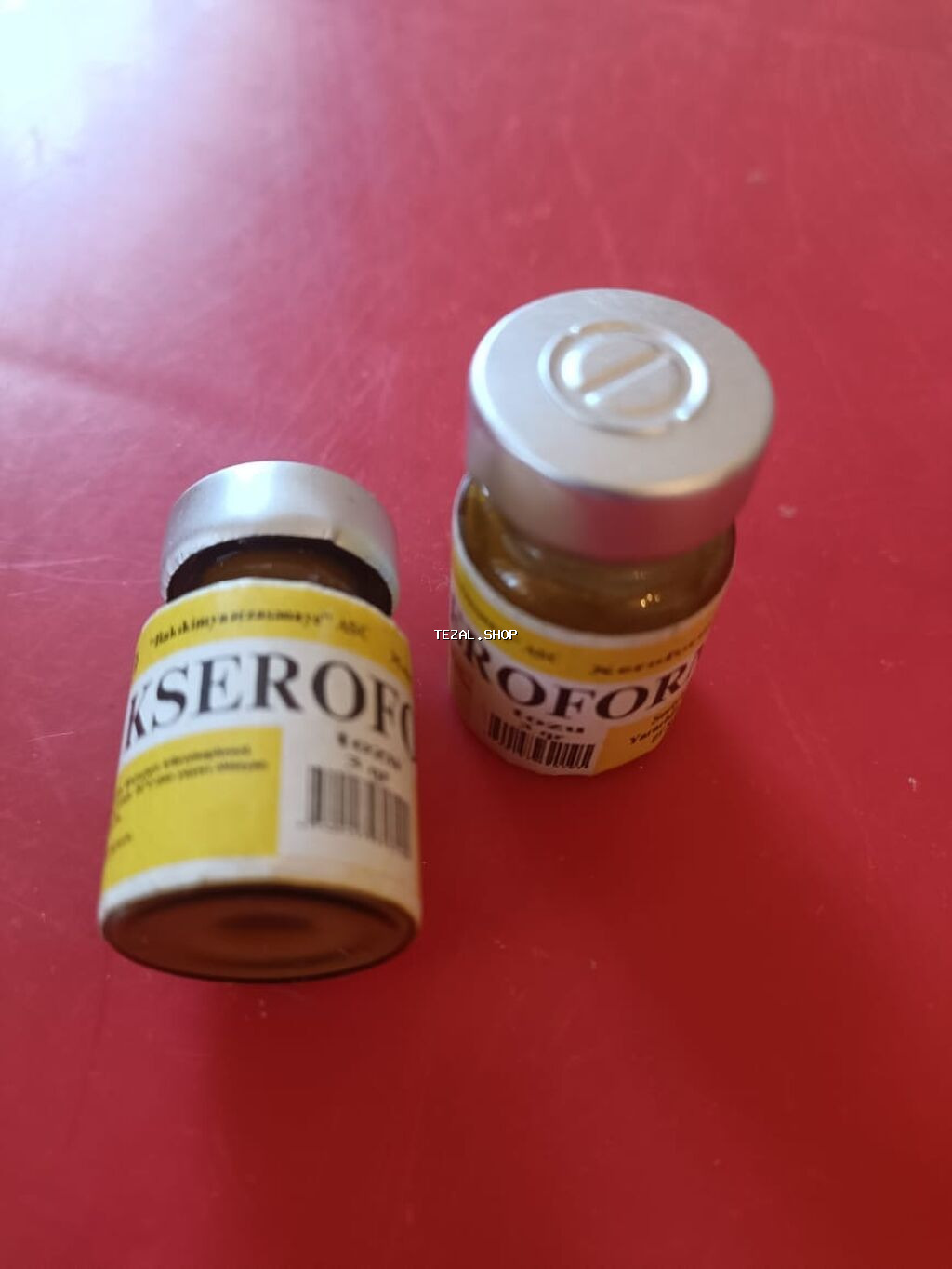 Məhsul: Xseroform şüşə flakonlarda Təsvir: - Şəkillərdə sarı - şəkil 2