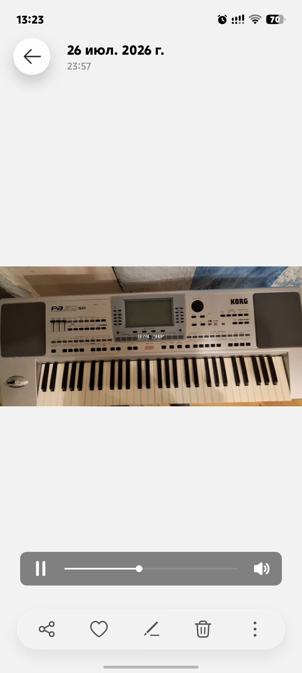 Korg pa 50 smpler. teze kimi. ideal.her bir funksiyasi iwlek. musiqici