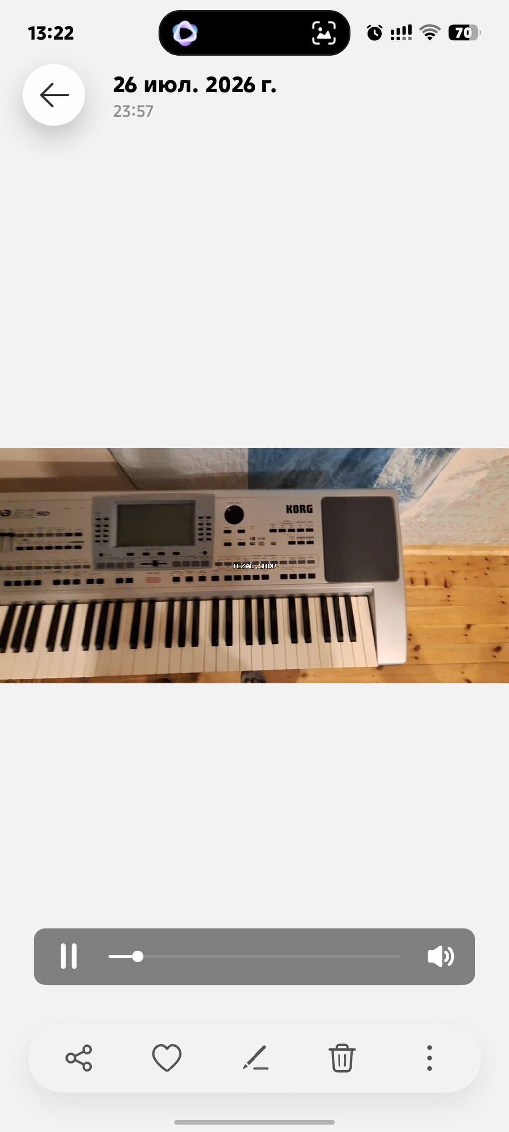 Korg pa 50 smpler. teze kimi. ideal.her bir funksiyasi iwlek. musiqici - şəkil 4