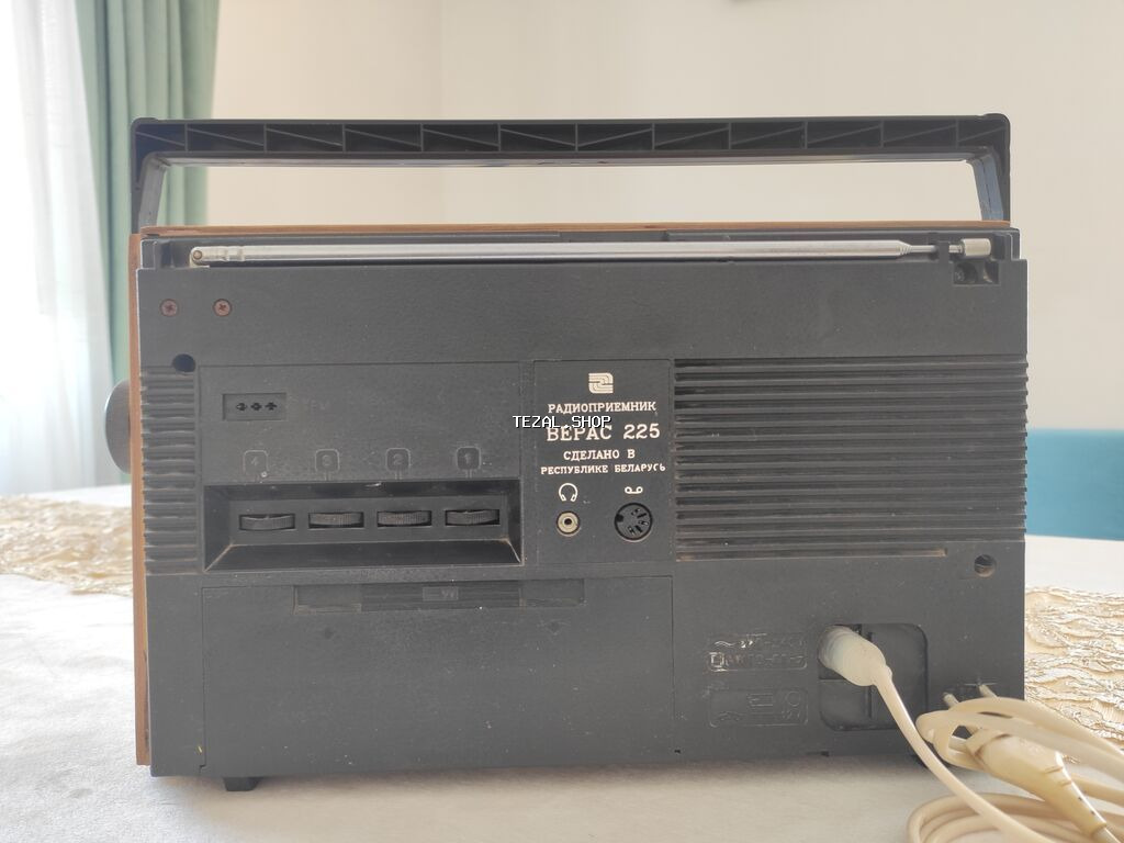 VERAS RP-225 portativ radioqəbuledicisi - İstehsal: Belarus (gövdə - şəkil 3