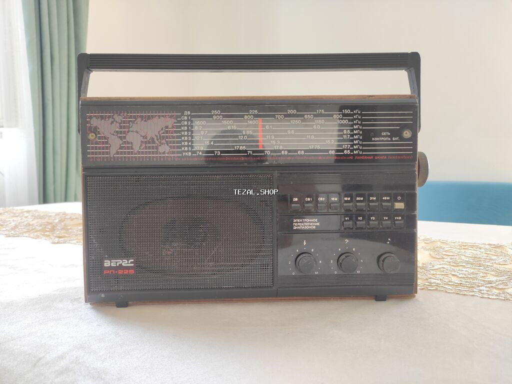 VERAS RP-225 portativ radioqəbuledicisi - İstehsal: Belarus (gövdə - şəkil 4