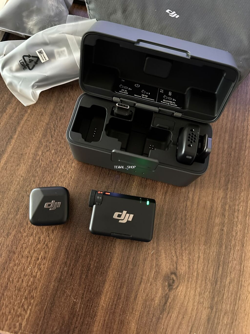 Yeni Simsiz (Bluetooth) Mikrofon Ünvandan götürmə