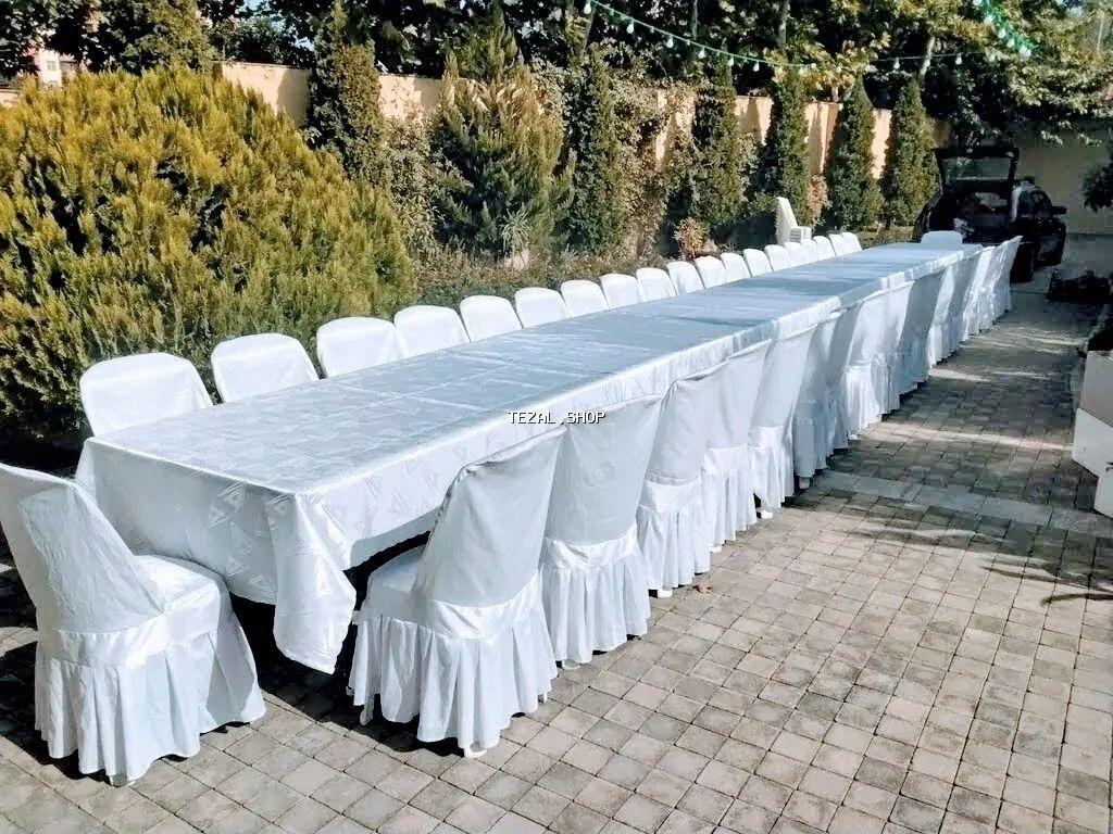 Tədbirlər üçün kirayə stol-stul icarəsi. Ad günləri, nişan, xına, toy - şəkil 4