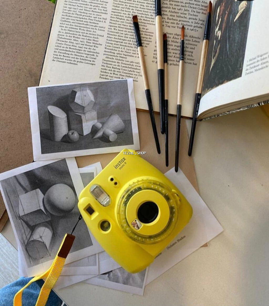 Fujifilm Instax Mini 9 — sarı Fujifilm Instax Mini 9 fotoaparat - şəkil 2