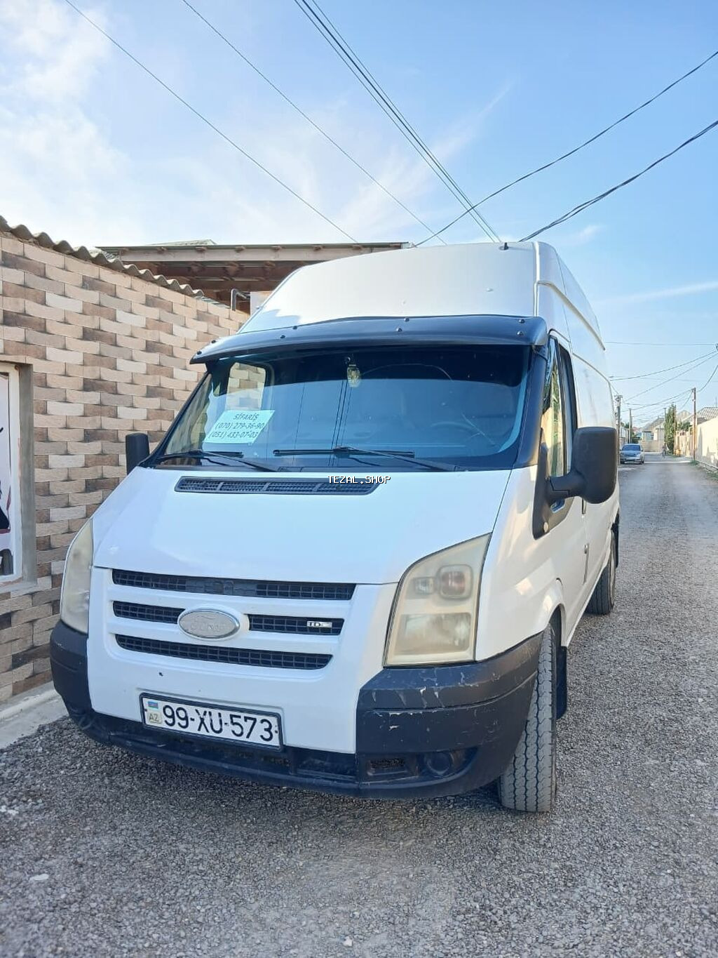 Yükdaşıma xidməti 573– Ford Transit (3,3 metr uzunluq, yüksək kuzov) - şəkil 3