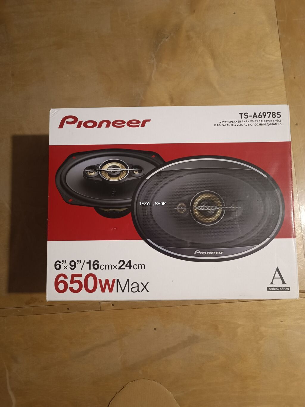 Pioneer TS-A6978S - Ölçü: 6" x 9" (16 x 24 sm) - Maksimal güc: 650