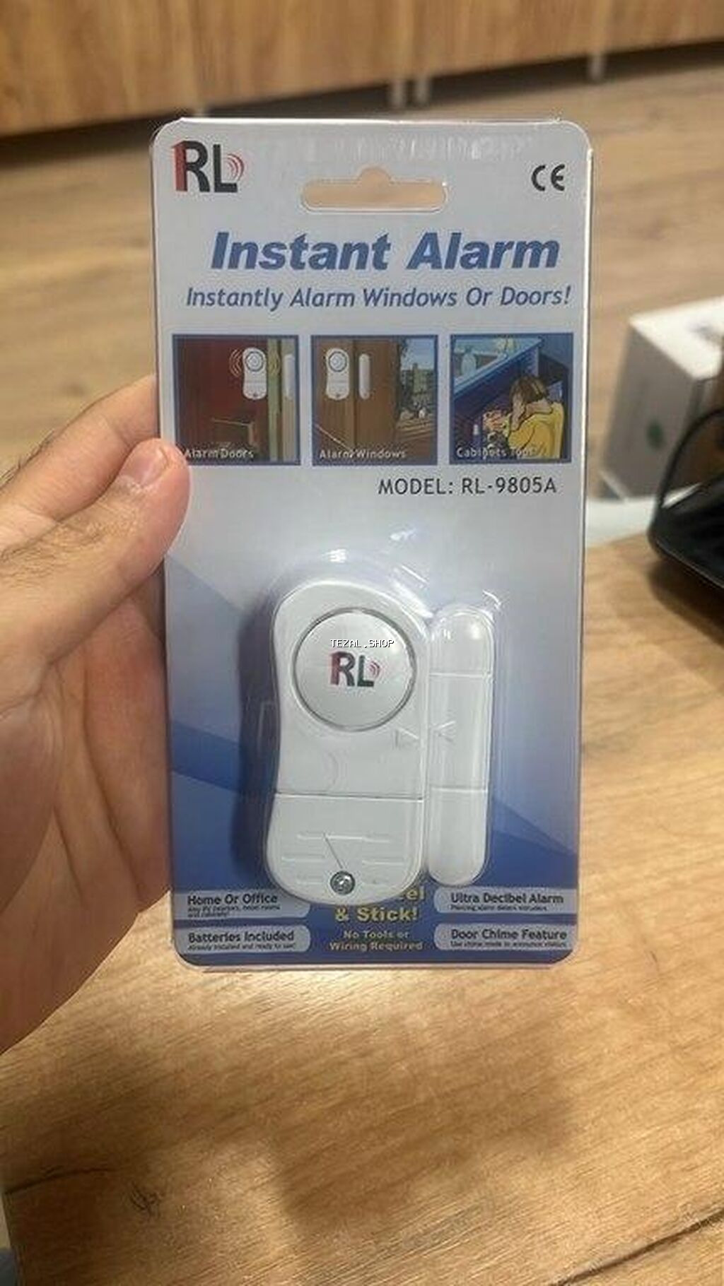 Qapı pəncərə sensoru siqnalizasiya "RL" Qapı pəncərə sensoru Rl