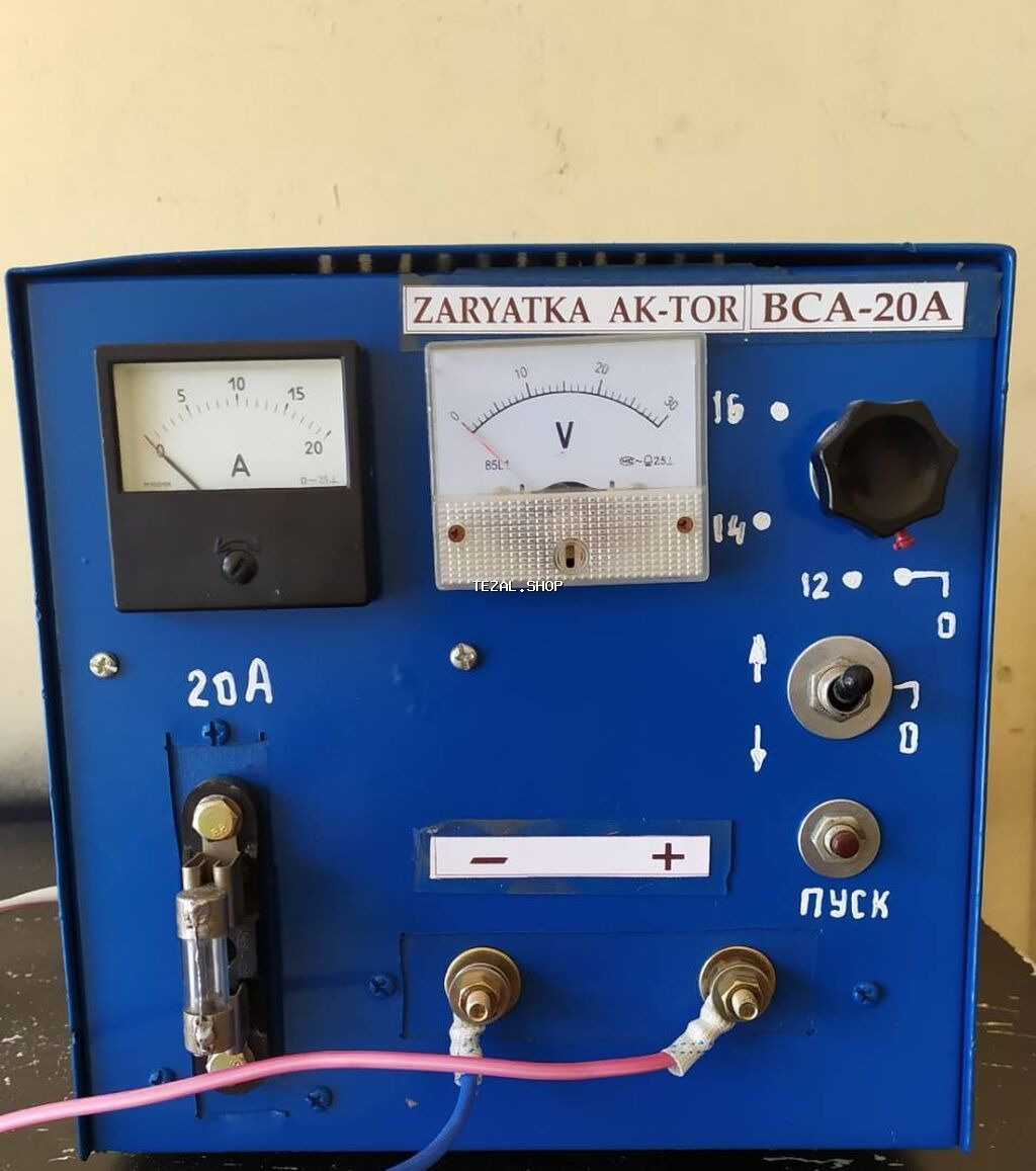 AKKUMULYATOR ZARYADKA APARATI ✅Dizel və iri akkumulyatorlar üçün