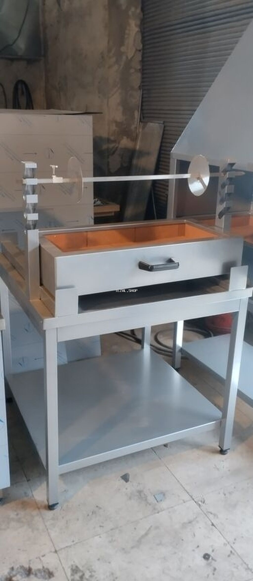 Horizontal manqal, 6 şişli, Termostatsız, Yeni