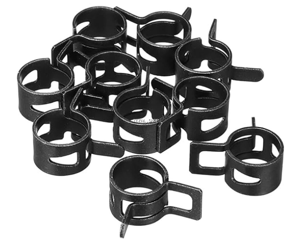 Yaylı Boru Qısqacı – 15 mm Davamlı və korroziyaya davamlı manqan - şəkil 3
