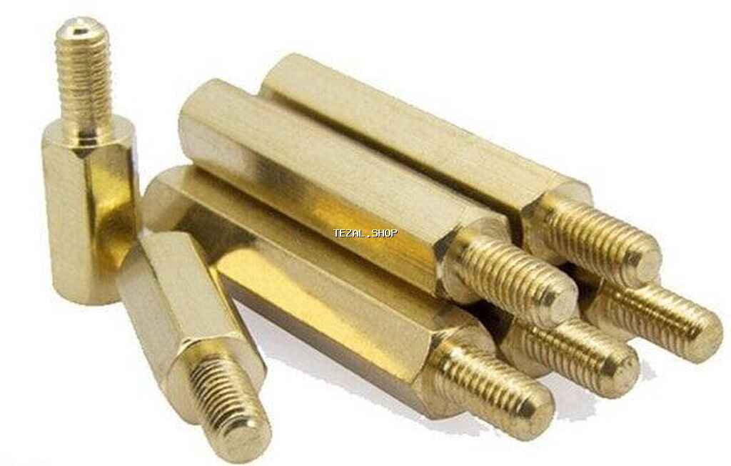 10mm M3 Metal Dişi-Erkək Aralayıcı – 1 ədəd Metal aralayıcı, müxtəlif - şəkil 3