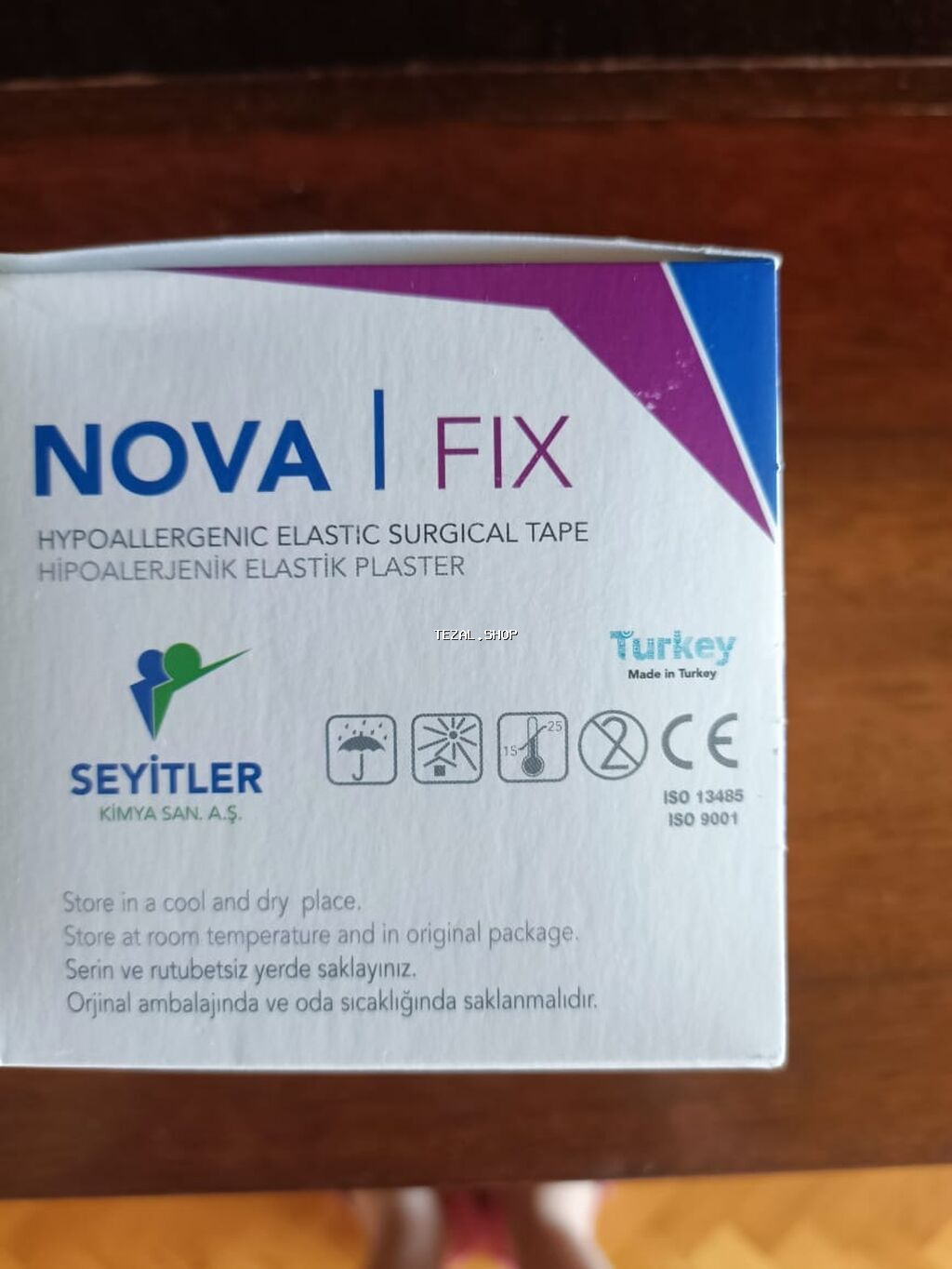 Məhsul: NOVA FIX – hipoalerjenik elastik cərrahi plaster