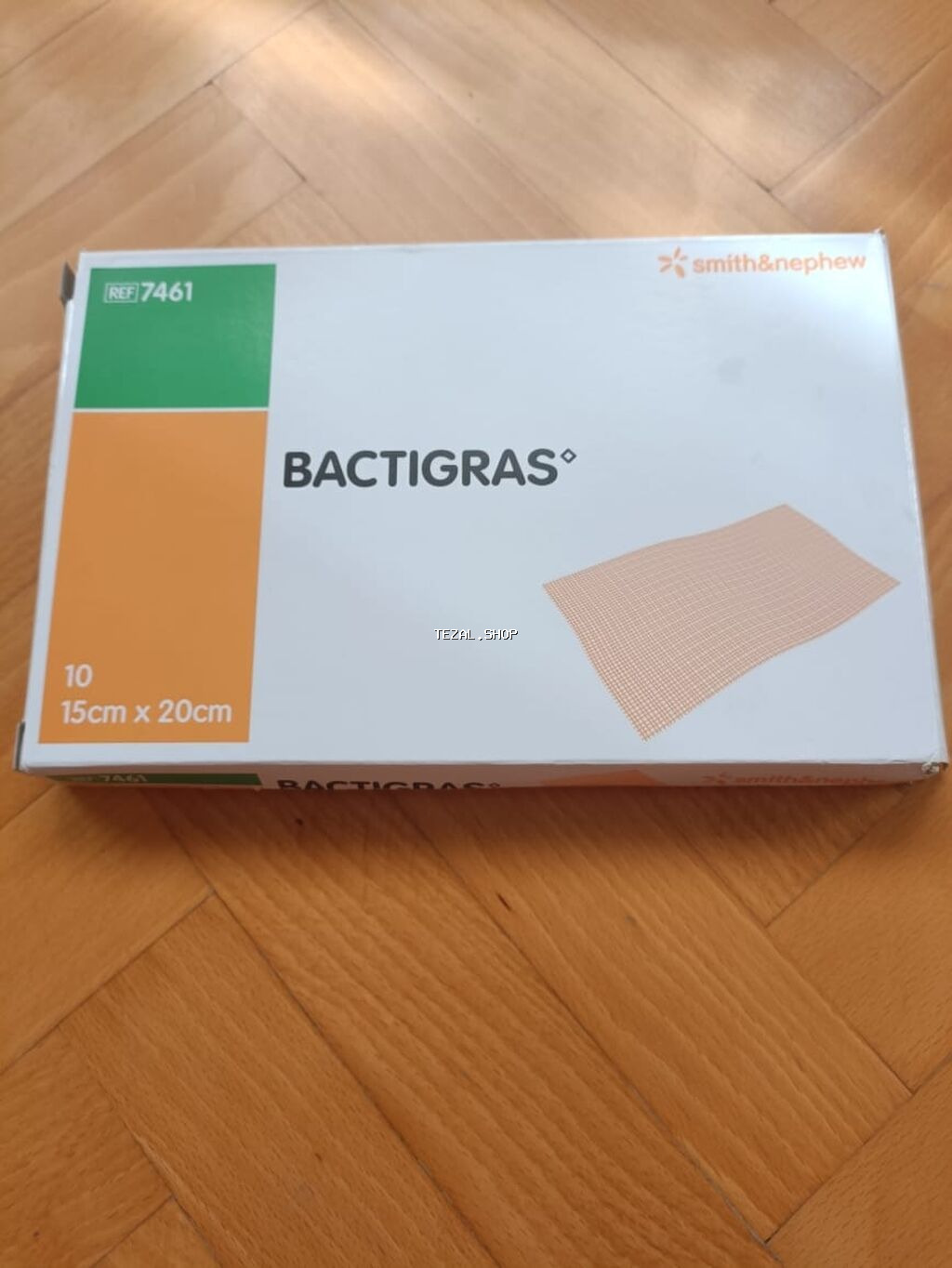 Smith & Nephew BACTIGRAS – antibakterial tərkibli yara örtüyü -