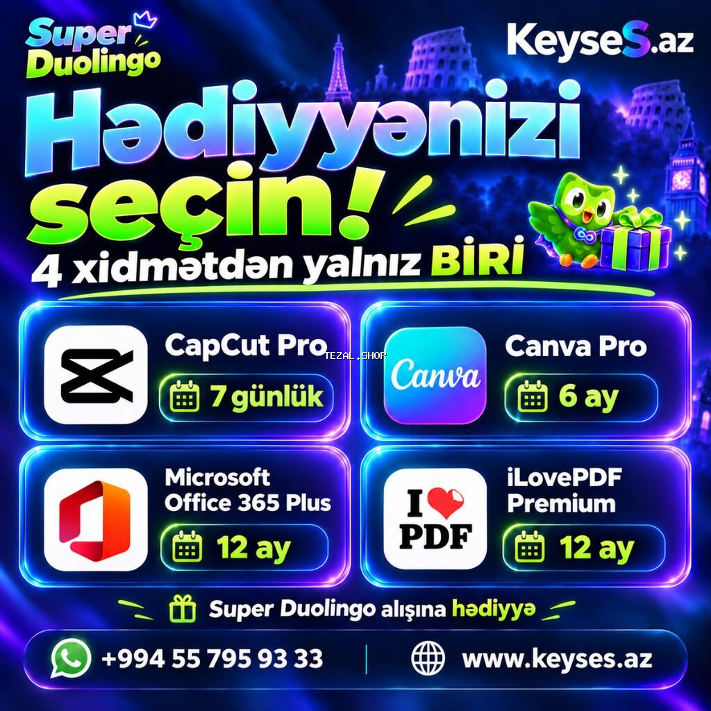 Super Duolingo 🎁 Hədiyyə ilə Yeni dil öyrənməyə bu gün başlayın! - şəkil 2