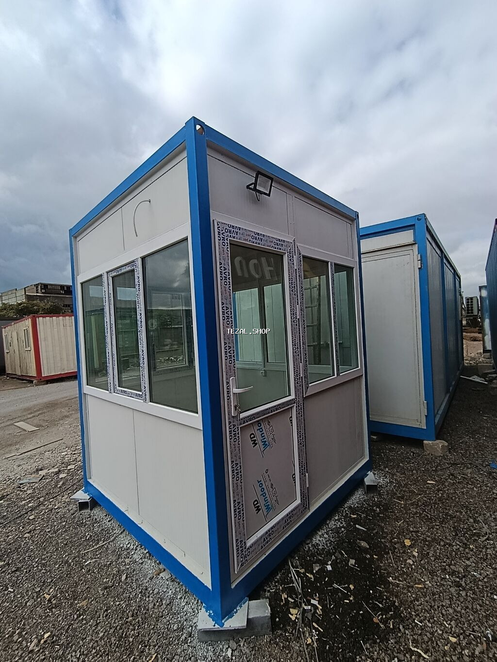 Mühafizə otağı (post) – 2.00 x 2.00 - Ölçü: 2.00 x 2.00 m (kvadrat - şəkil 2