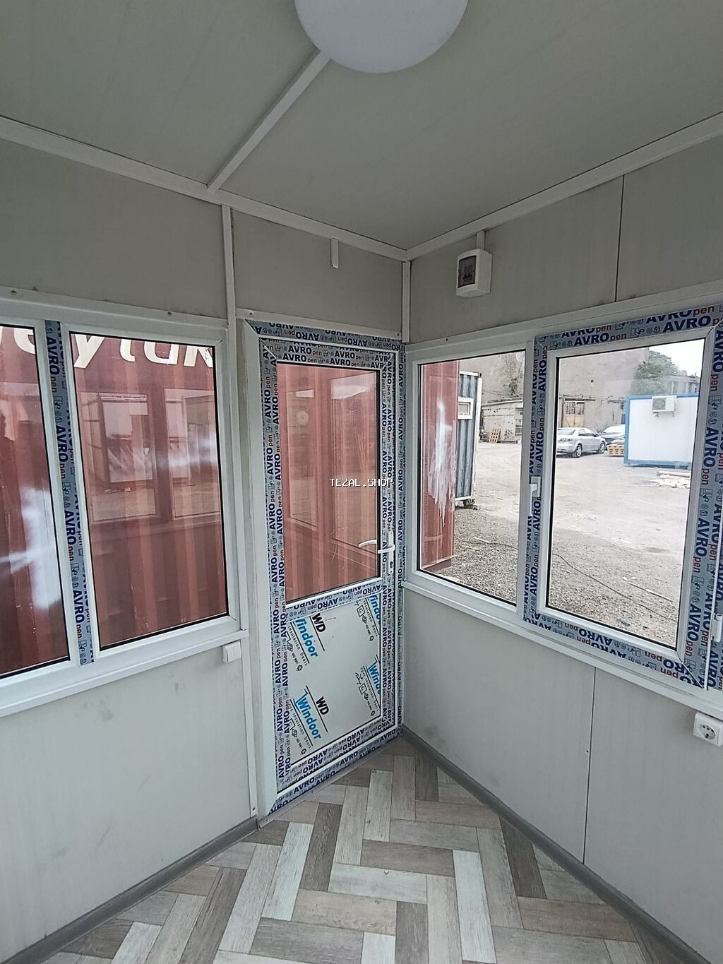 Mühafizə otağı (post) – 2.00 x 2.00 - Ölçü: 2.00 x 2.00 m (kvadrat - şəkil 3