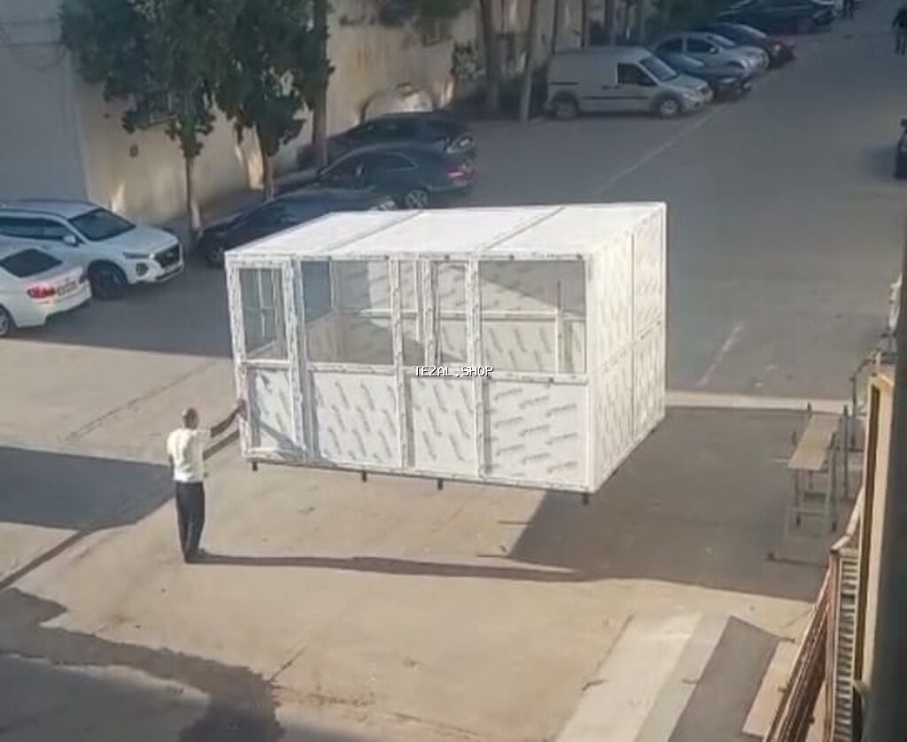 Ofis üçün kabin və mühafizə butkaları – fərdi ölçü və komplektasiya