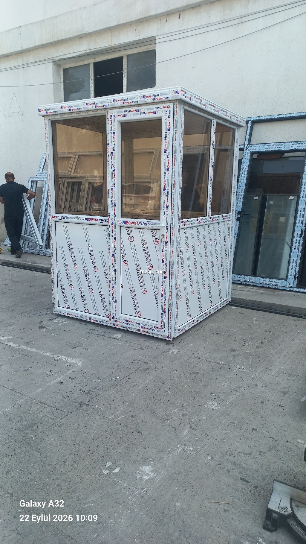 Ofis üçün kabin və mühafizə butkaları – fərdi ölçü və komplektasiya - şəkil 3
