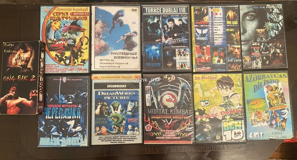 Şəkilin üzərinə basıb baxın❗️ DVD diskləri toplusu – müxtəlif