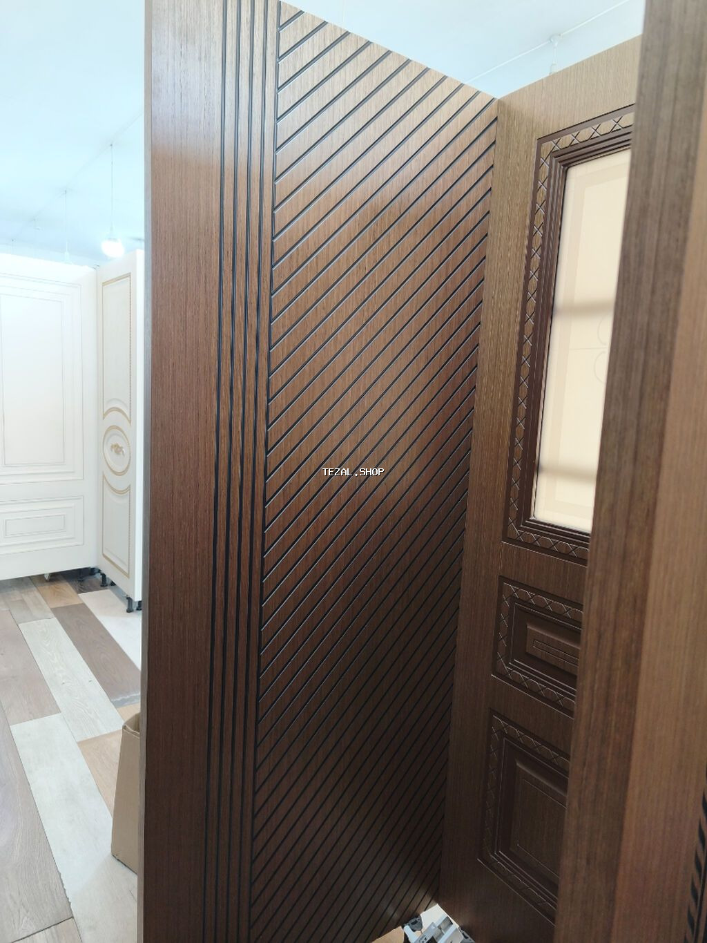 Mebel və interyer üçün dekorativ MDF/PVC panellər və qapı panelləri -