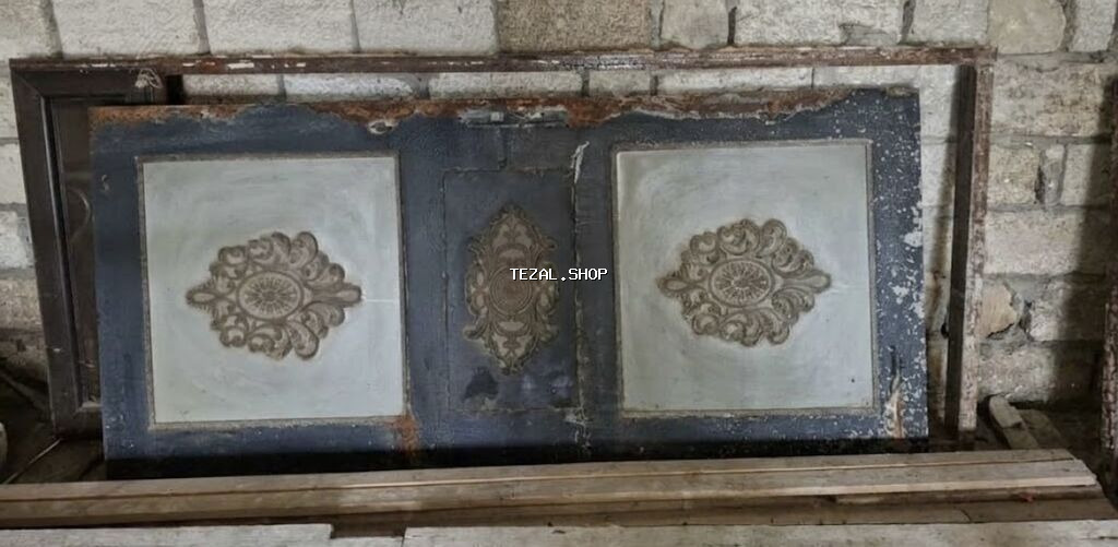 Antik metal qapı paneli - Material: Dəmir/əlifli tökmə dekorativ Bakı — TezAl.shop