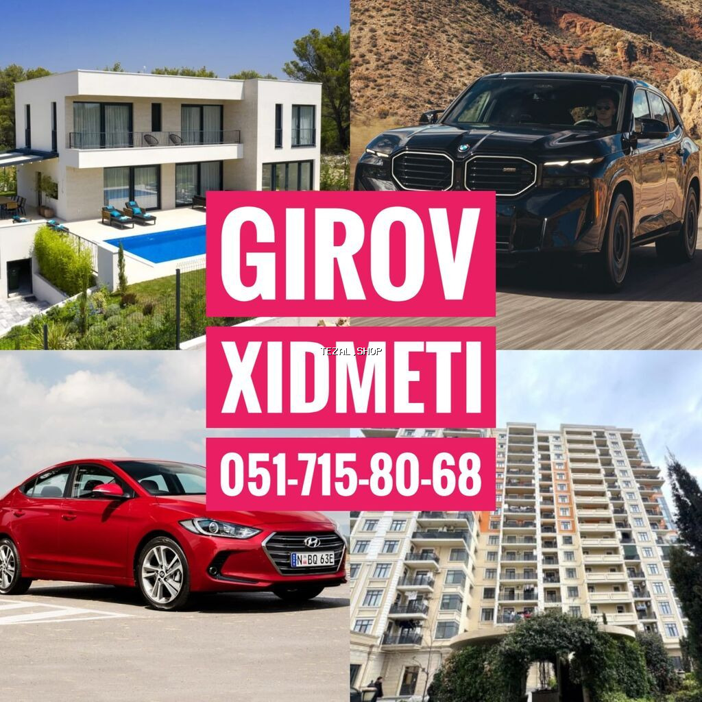 Girov Xidmeti. Kredit Xidmeti. Dasinmaz Emlaklarinizin ve - şəkil 2