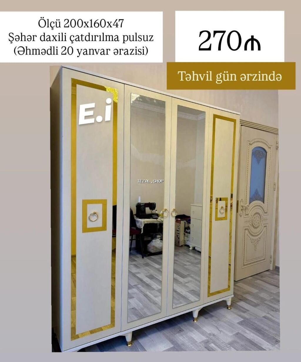 Isdehsalin özünden satış unvana çatddirilma şeher içi quraşdirilma