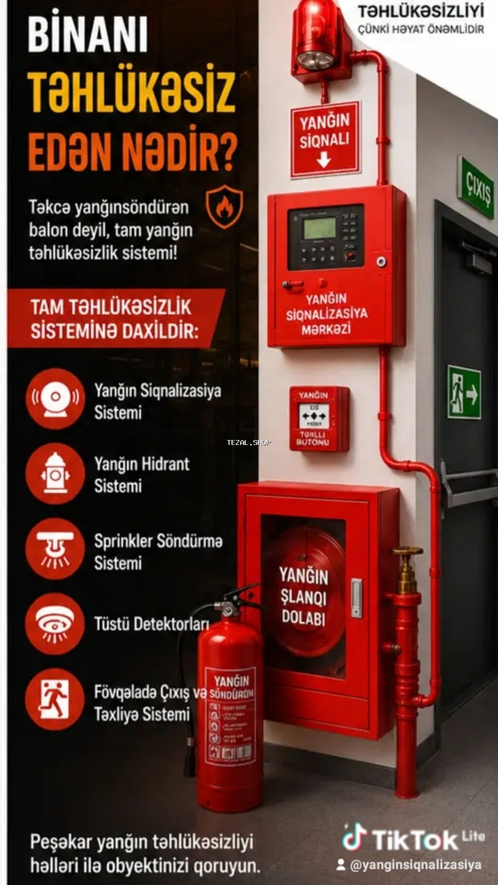 Təhlükəsizlik sistemləri | Domofonlar, Müşahidə kameraları, Siqnalizasiya