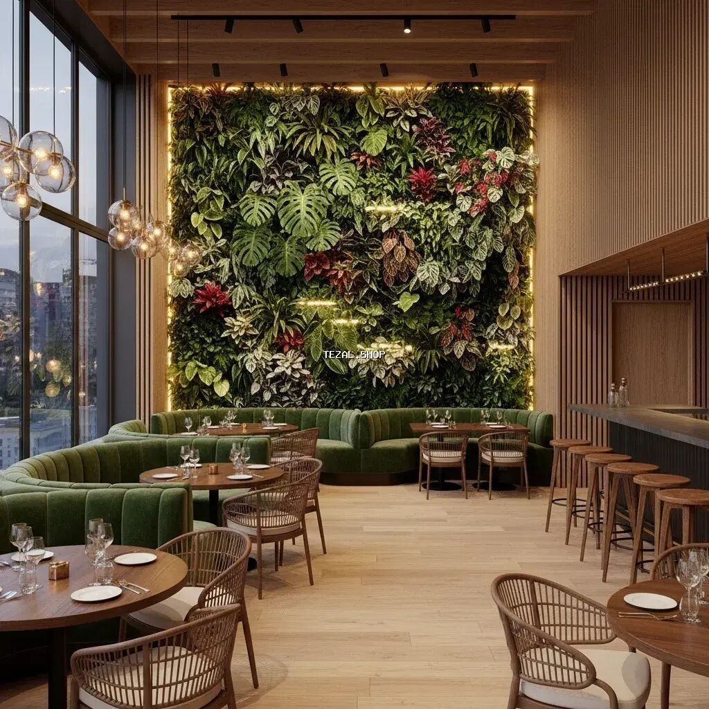 Green House Azerbaijan. Dekor interyer Kafe×restoranlar üçün - şəkil 4
